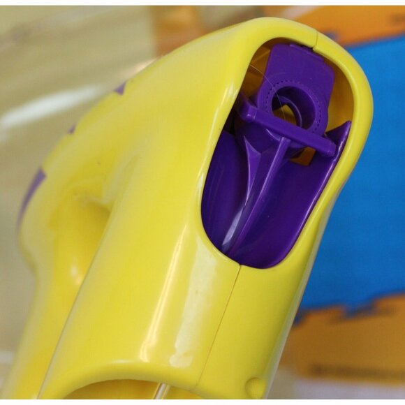 1999 Tootsie Toy Mr Bubbles Endless Blower Gun Toy Yellow Party Summer Fun - Picture 4 of 7